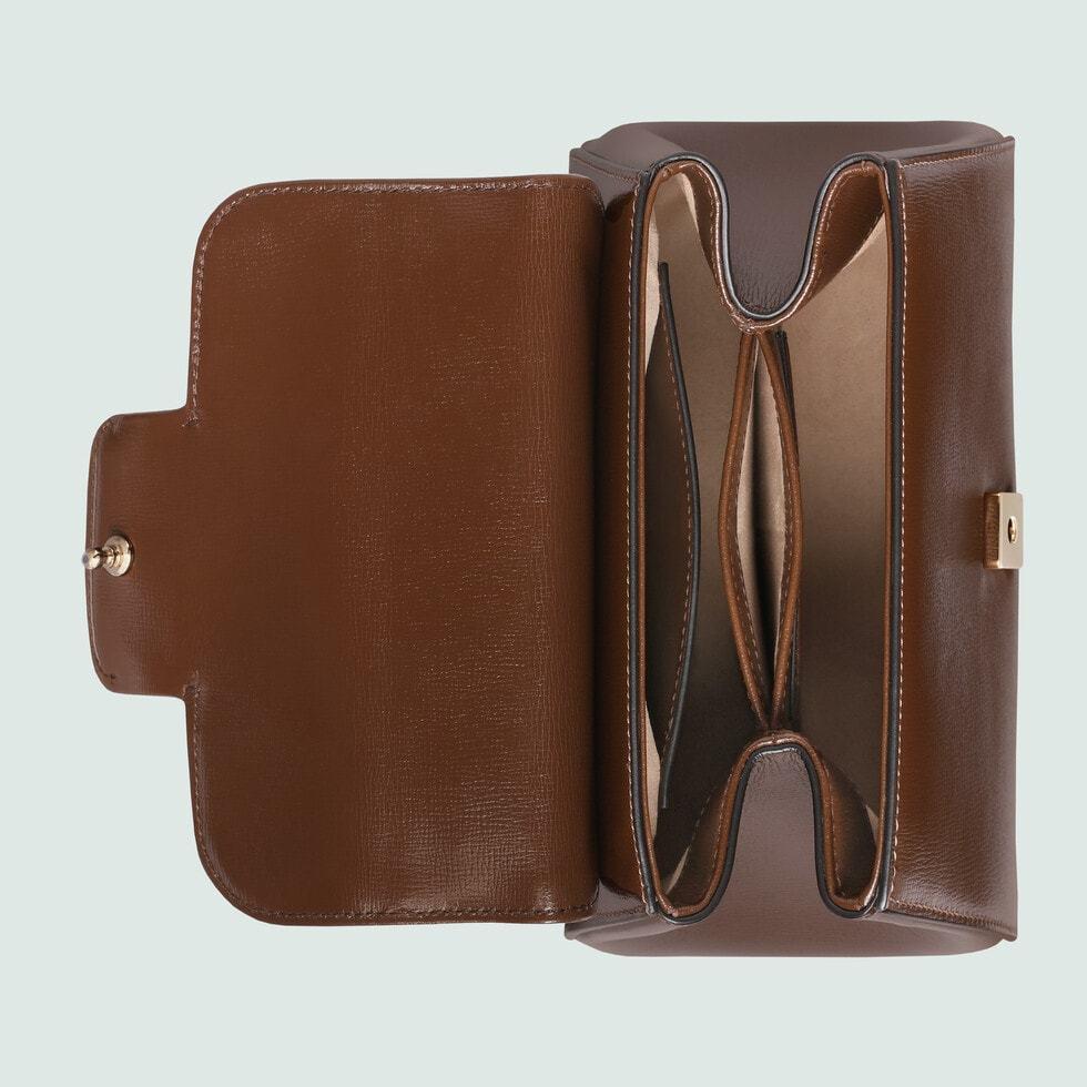 グッチ GUCCI ホースビット 1955 ミニバッグ タンレザー ハンドバッグ703848 AAA7G 2361
