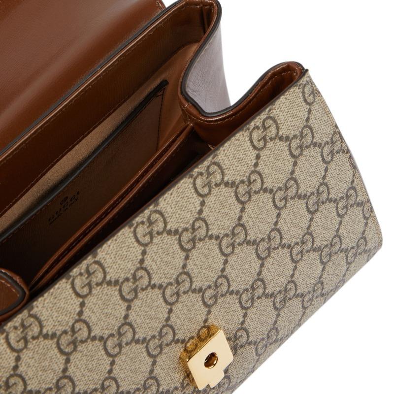 グッチ GUCCI ホースビット 1955 ミニバッグ タンレザー ハンドバッグ 703848 9AAAJ 8563