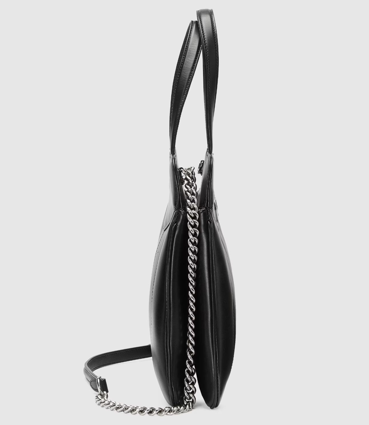 GUCCI プチGG  レザー 2way ショッピングバッグ トートバッグ  745918 AABSG 1000