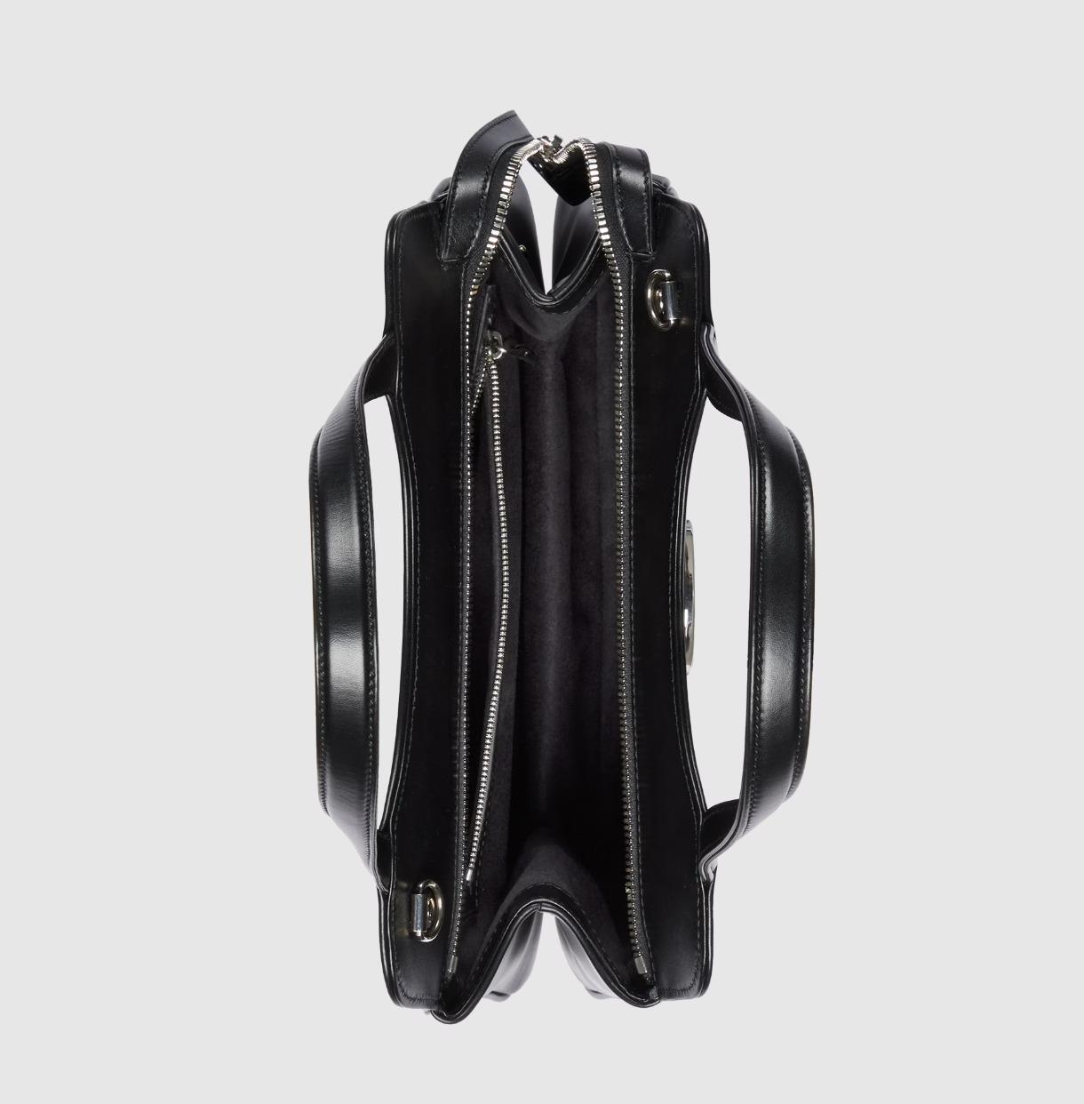 GUCCI プチGG  レザー 2way ショッピングバッグ トートバッグ  745918 AABSG 1000