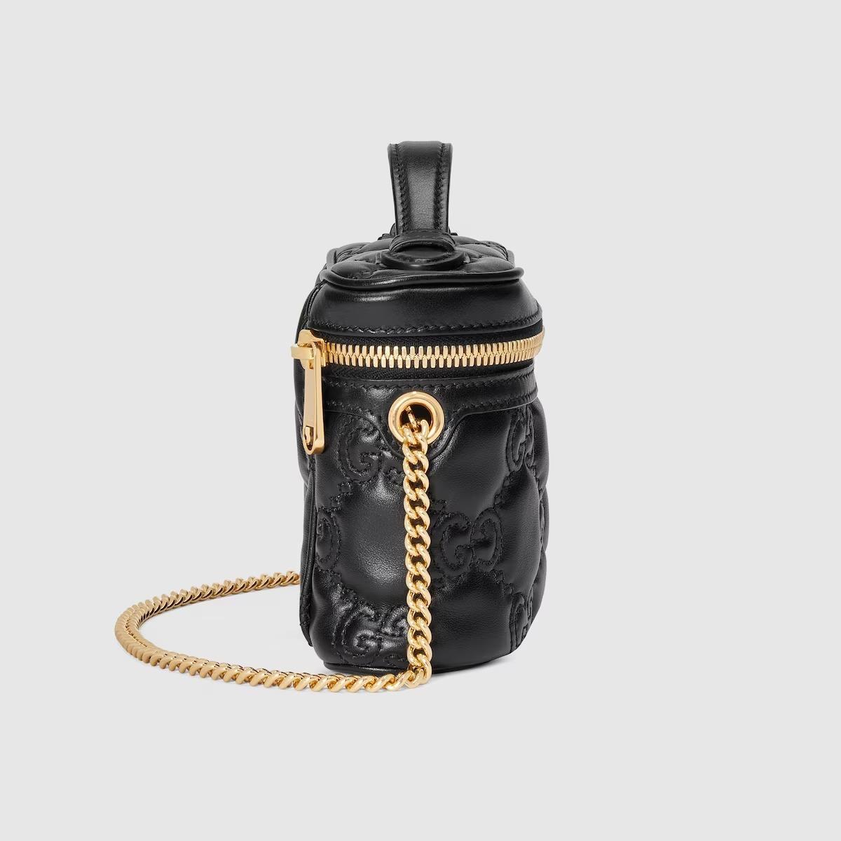 グッチGUCCI GGマトラッセ ミニトップハンドルバッグ 723770 UM8IG 1000