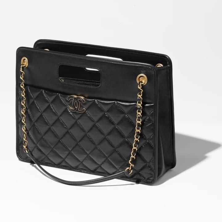 シャネル CHANEL スモールショッピングバッグ AS4038 B10726 94305