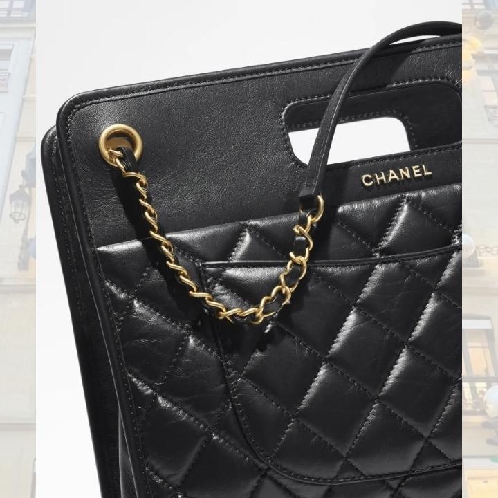 シャネル CHANEL スモールショッピングバッグ AS4038 B10726 94305