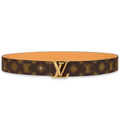 Louis Vuitton サンチュール・LV ピラミッド ベルト 茶 M0579U