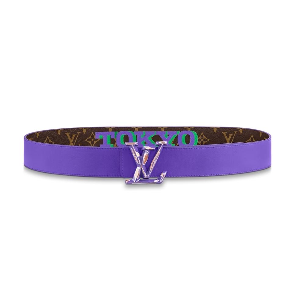 Louis Vuittonベルト サンチュール・LVピラミッド 40MM リバーシブル M0494V