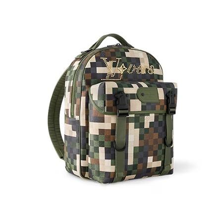 ルイヴィトン Louis Vuitton モーション・バックパック キャンバス ダミエ M24445