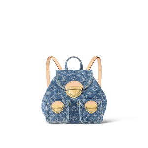 ルイヴィトン Louis Vuitton バックパック リュック デニム M46836