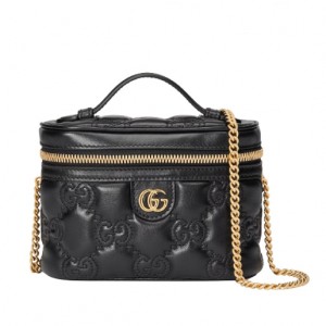 グッチGUCCI GGマトラッセ ミニトップハンドルバッグ 723770 UM8IG 1000