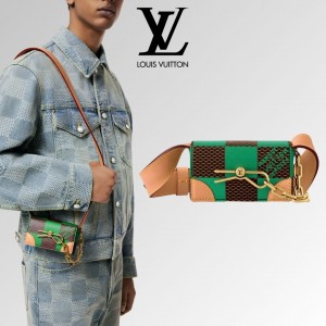 ルイヴィトン LOUIS VUITTON ダミエ・ポップ ミクロ・スティーマー ショルダーバッグ N40537