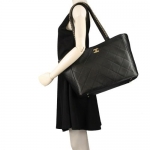 シャネル CHANEL トートバッグ レディース ブラック AS3508 B08867 94305