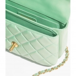 シャネル CHANEL ミニフラップバッグ ショルダーバッグAS4835 B16413 NW778