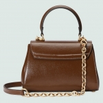 グッチ GUCCI ホースビット 1955 ミニバッグ タンレザー ハンドバッグ703848 AAA7G 2361