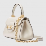 グッチ GUCCI ホースビット 1955 ミニバッグ タンレザー ハンドバッグ 703848 AAA7G 9022
