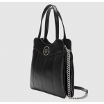 GUCCI プチGG  レザー 2way ショッピングバッグ トートバッグ  745918 AABSG 1000