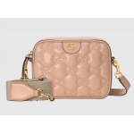 グッチ GUCCI ブラック レザー GG マトラッセ スモール バッグ 702234 UM8HG 5943
