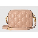 グッチ GUCCI ブラック レザー GG マトラッセ スモール バッグ 702234 UM8HG 5943