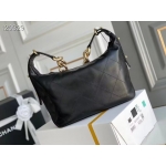 シャネル ホーボー バッグ カーフスキン ショルダーバッグ ブラック AS2910 B07123 94305