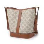 セリーヌ SMALL BUCKET CUIR TRIOMPHE ショルダーバッグ バケットバッグ ベージュ レディース 19144 2flc 02gr