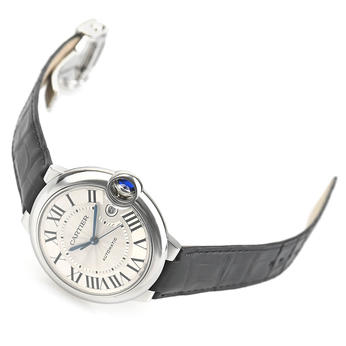 カルティエ激安 バロン ブルー 40mm 自動巻き メンズ WSBB0039