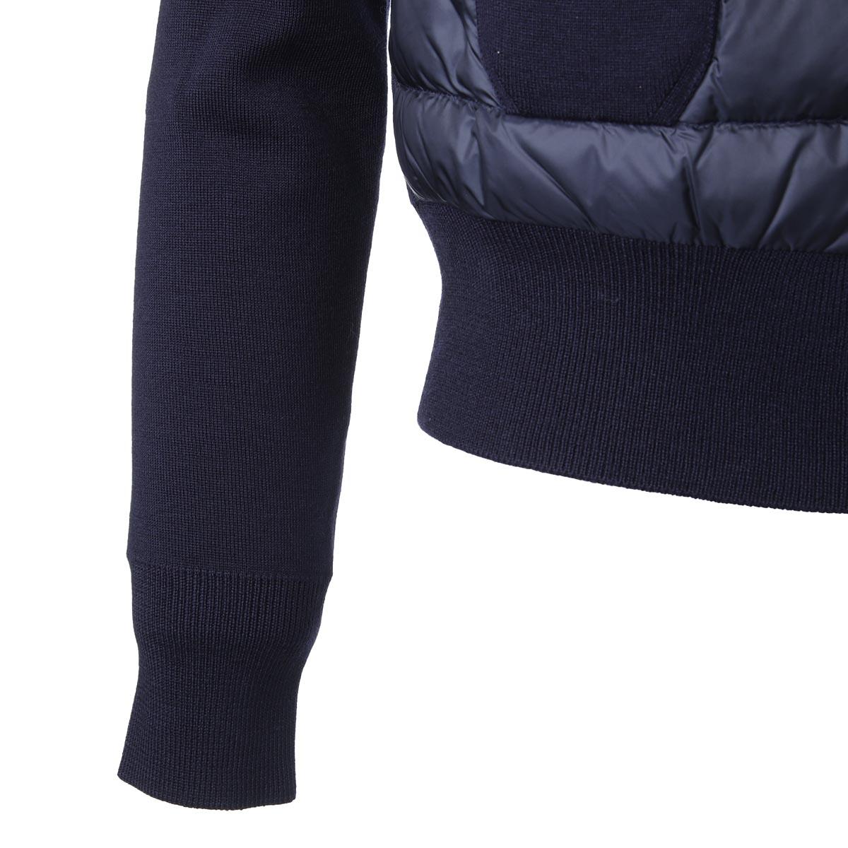 モンクレール MONCLER ダウン入りジップカーディガン 9b51000 a9018 778
