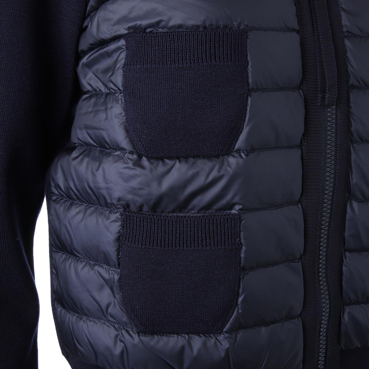 モンクレール MONCLER ダウン入りジップカーディガン 9b51000 a9018 778