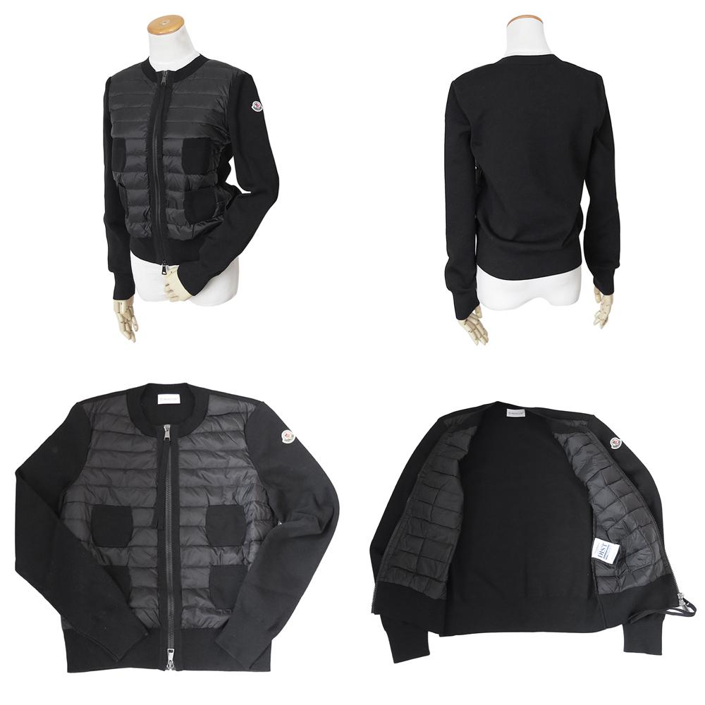 モンクレール MONCLER ダウン入りジップカーディガン 9b51000 a9018 999