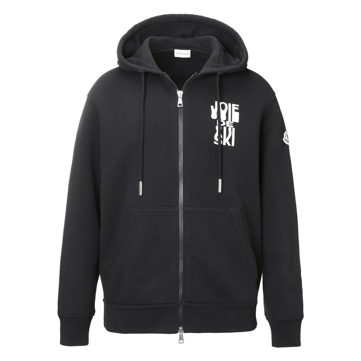 モンクレール MONCLER ジップアップ フーデッドパーカ ブラック 8g00032 809kx 999