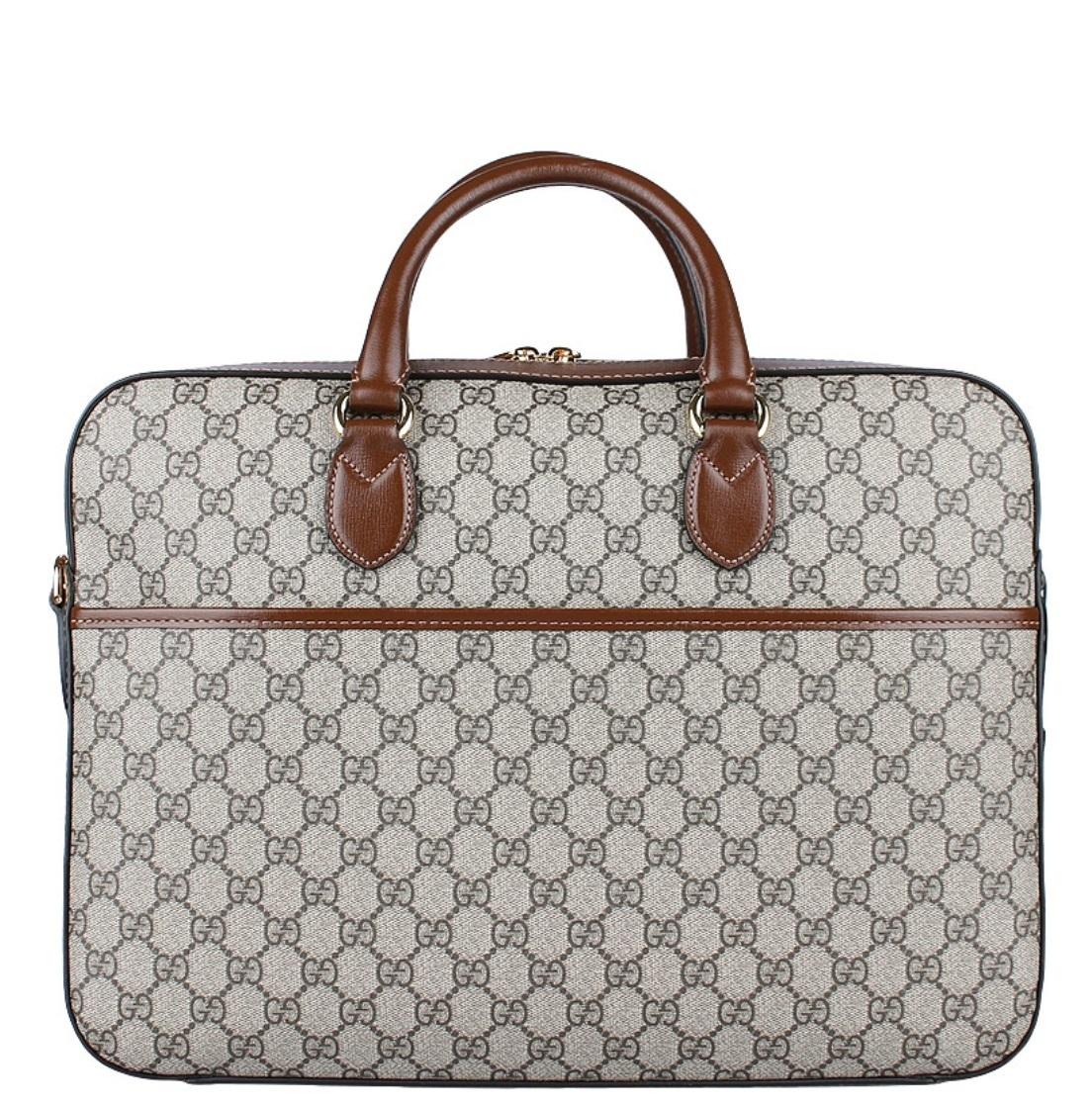 GUCCI インターロッキングG 2WAY ブリーフケース ビジネスケース 674140 92THG 8563