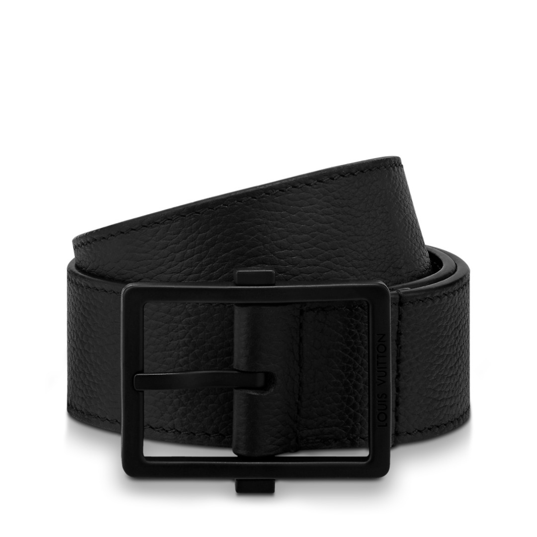 ルイヴィトン エアログラム 35mm ベルト ブラック メンズ M0688S