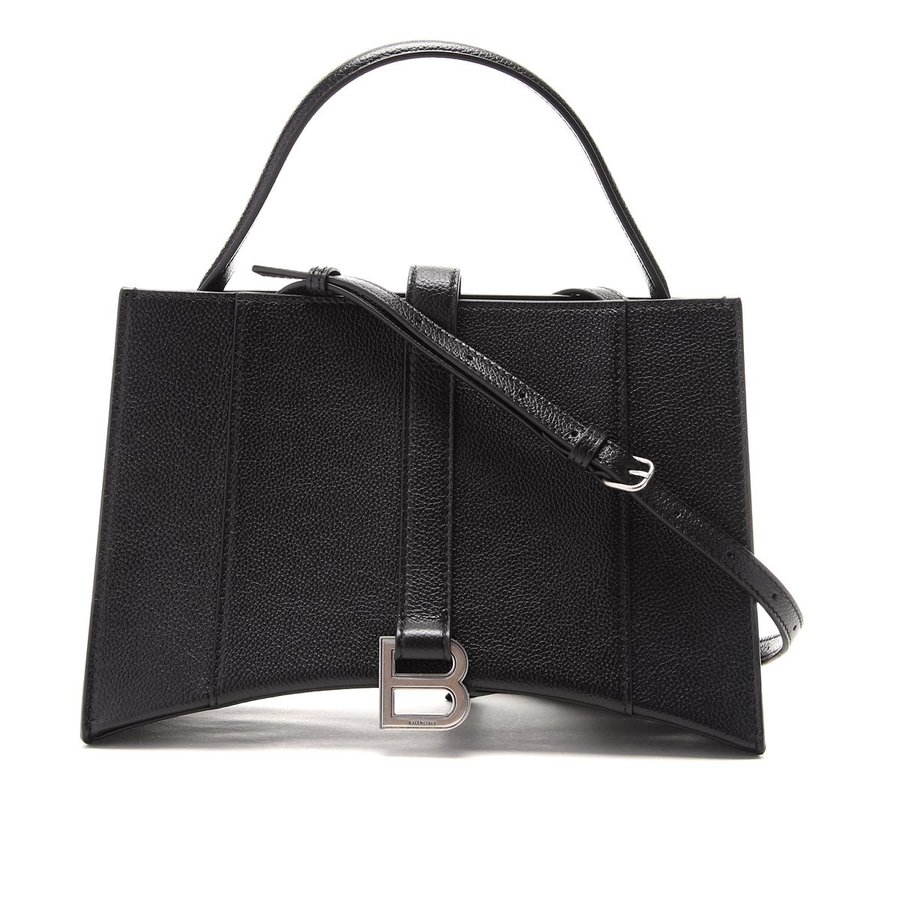 バレンシアガ トートバッグ 2WAY ブラック レディース HOURGLASS EAST-WEST TOTE 619669-1izhy-1000