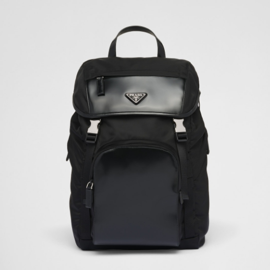 PRADA プラダ Re-Nylon xブラッシュドレザー バックパック 2VZ135_789_F0002_V_HNL