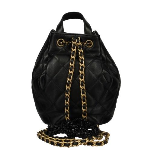 シャネル CHANEL リュックサック レディース ブラック AS3211 B07997 94305