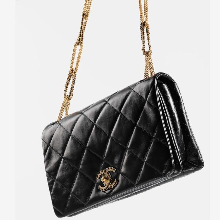 CHANEL FLAP BAG レザー フラップバッグ ショルダーバッグ AS3387 B08484 94305