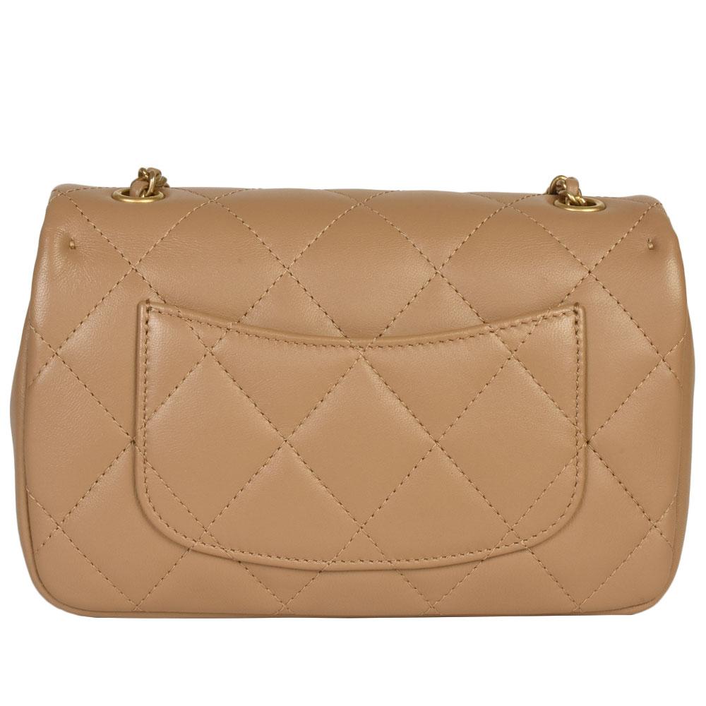 シャネル CHANEL ミニ マトラッセ ココマーク チェーンショルダーバッグ AS3456
