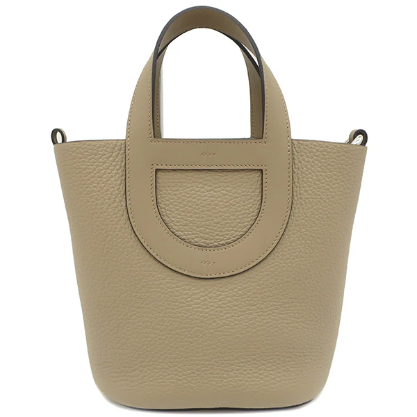 エルメス インザループ 18/23 ベージュマルファ トリヨンクレマンス ヴォースイフト ハンドバッグ シルバー金具 H084274 26