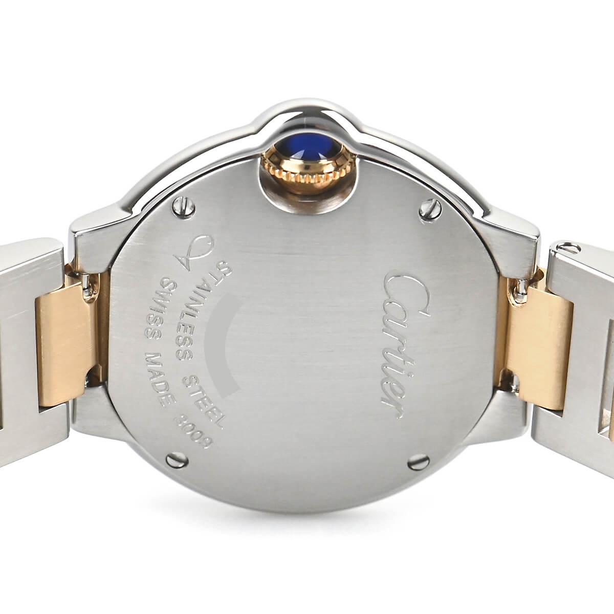 カルティエ バロン ブルー 28mm レディース W69007Z3