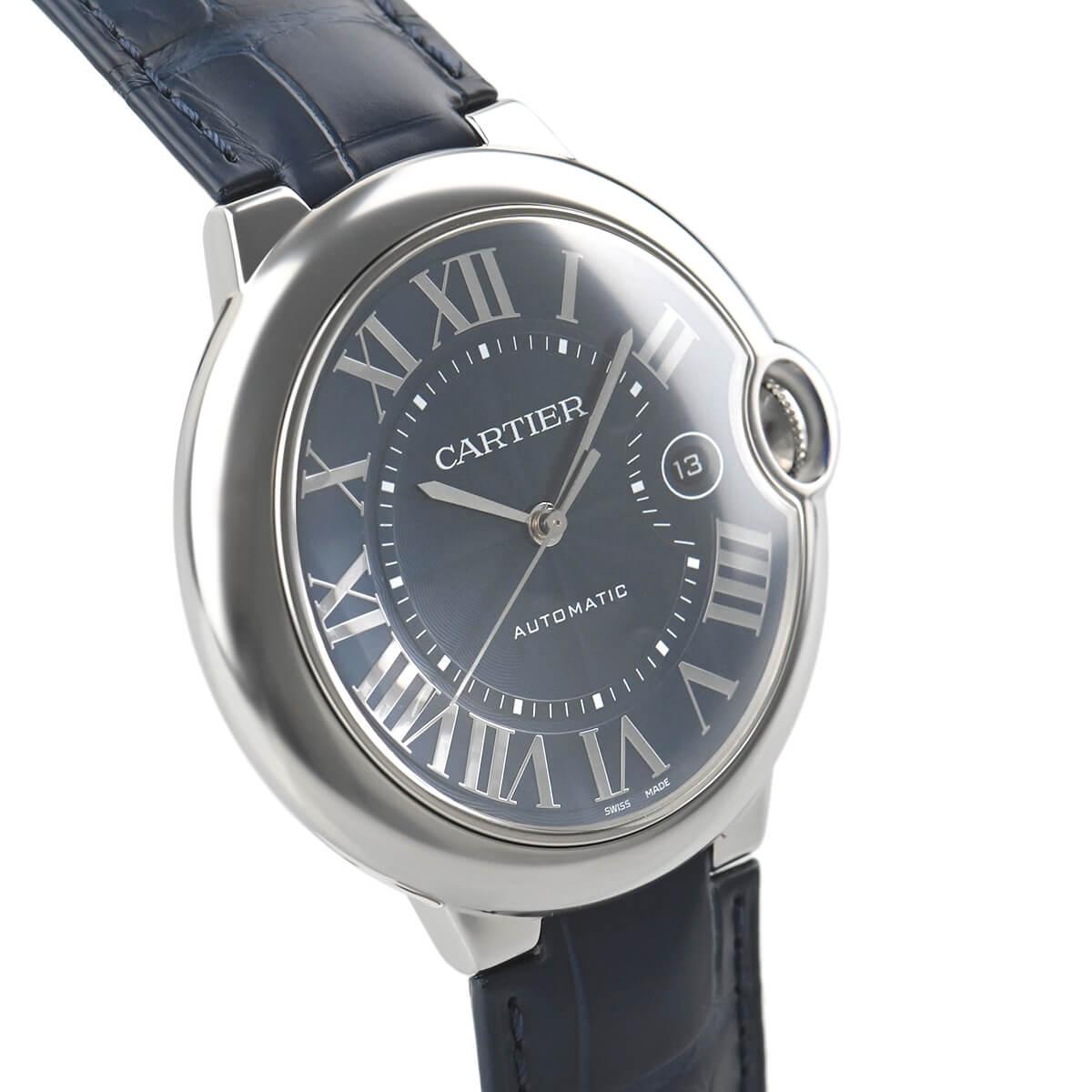 カルティエ メンズ バロン ブルー 42mm 自動巻き WSBB0027
