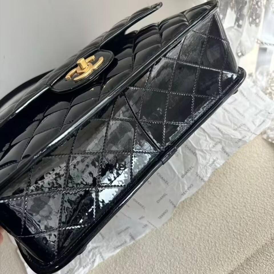 シャネル マトラッセ ラージバックパック グレインドカーフスキン ブラック AS3662 B09576 94305