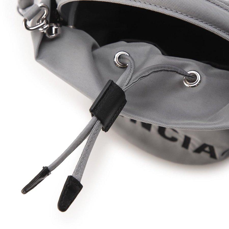 バレンシアガバケットバッグ WHEEL DRAWST BACK XS ウィール グレー レディース 619458-h854n-1160