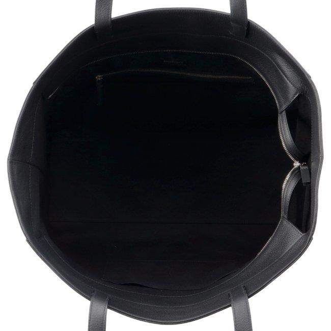 バレンシアガバッグ代引 メンズ カーフスキン トートバッグ NERO 618284-DLQ4N-1000
