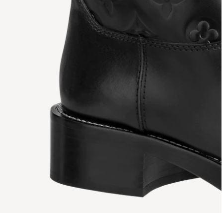 Louis Vuitton ダウンタウン ハーフ ブーツ ロゴ 1A95GS