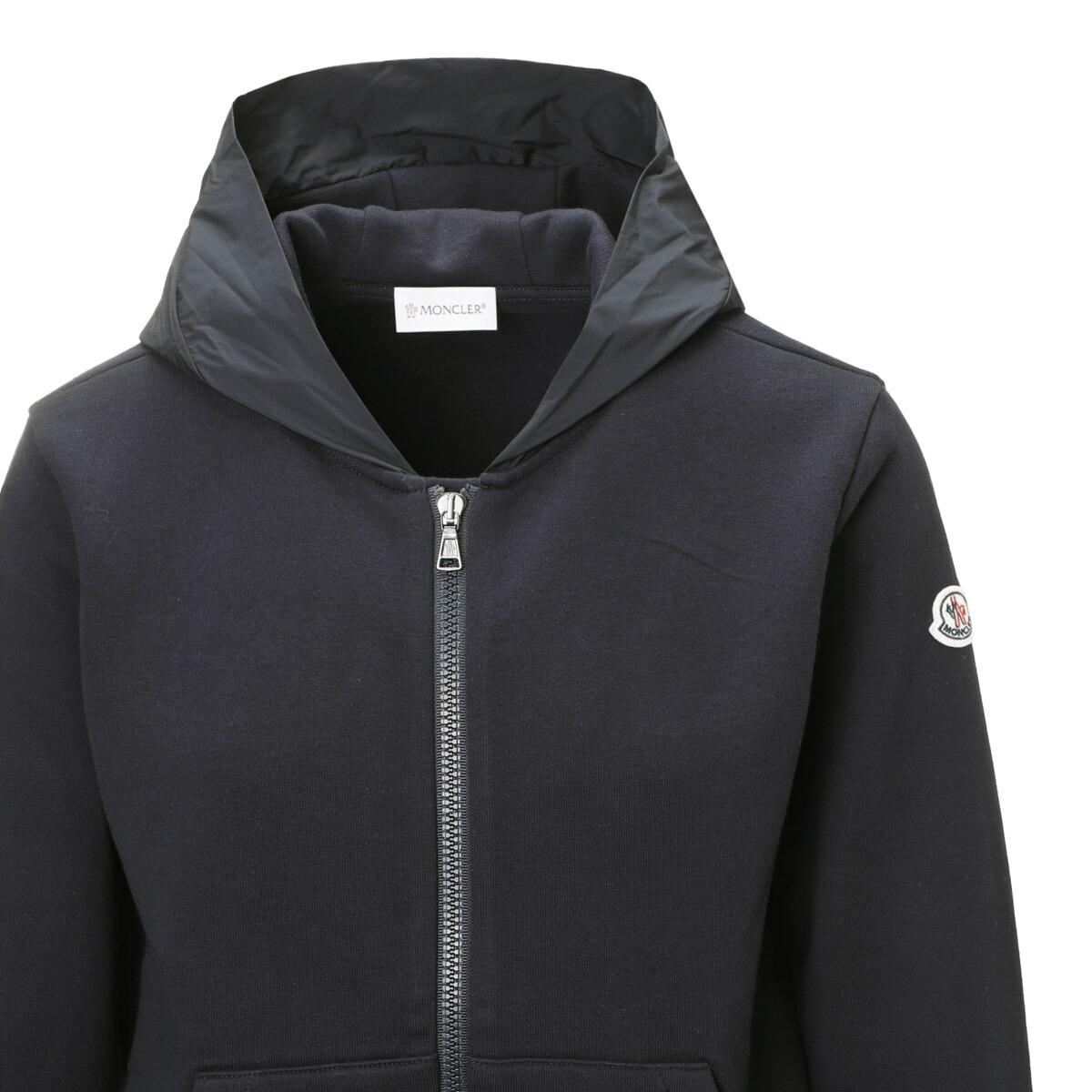 モンクレール MONCLER ジップアップパーカ ブラック レディース 8g00036 809b3 778