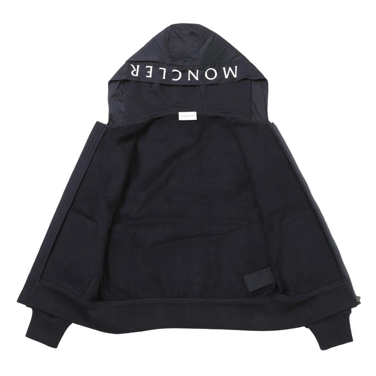 モンクレール MONCLER ジップアップパーカ ブラック レディース 8g00036 809b3 778