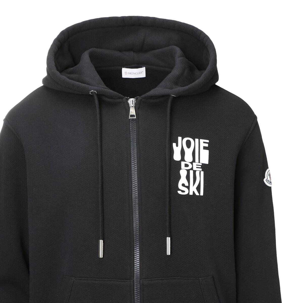 モンクレール MONCLER ジップアップ フーデッドパーカ ブラック 8g00032 809kx 999