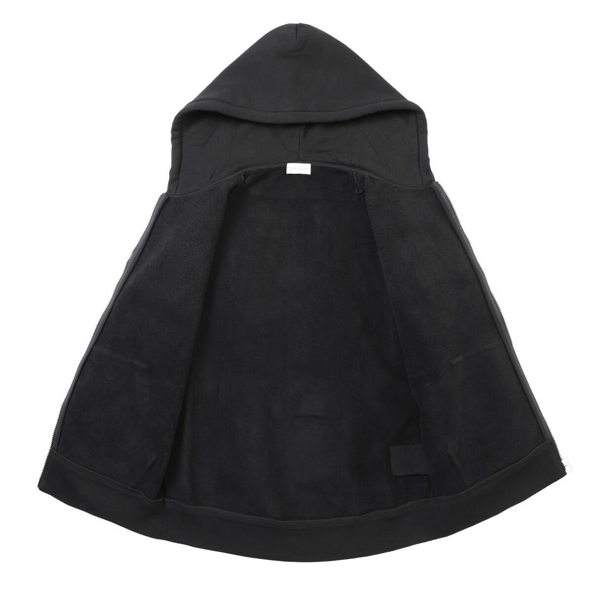 モンクレール MONCLER ジップアップ フーデッドパーカ ブラック 8g00032 809kx 999