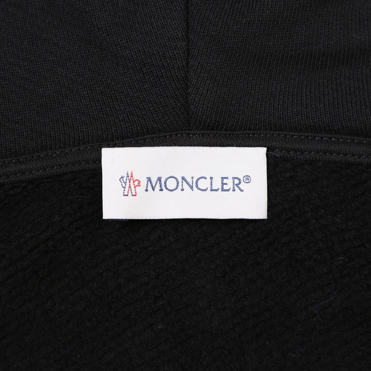 モンクレール MONCLER ジップアップ フーデッドパーカ ブラック 8g00032 809kx 999