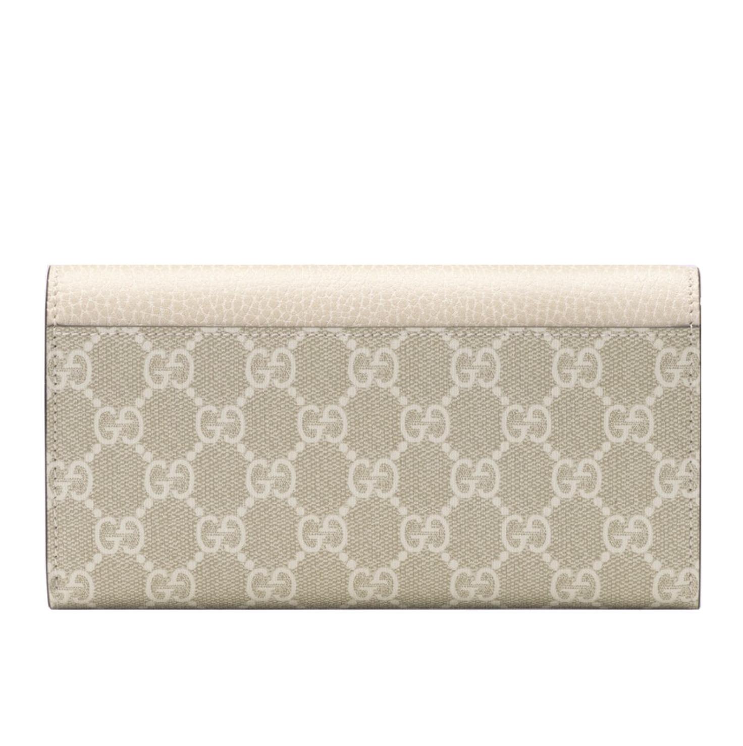 GUCCI グッチ ダブルG スプリーム フラップ 二つ折り長財布 456116 1AALQ 9148