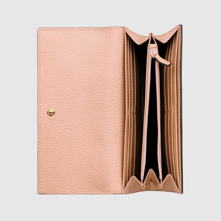 GUCCI グッチ 二つ折り長財布 ダブルG コンチネンタル 456116 1AALQ 5945