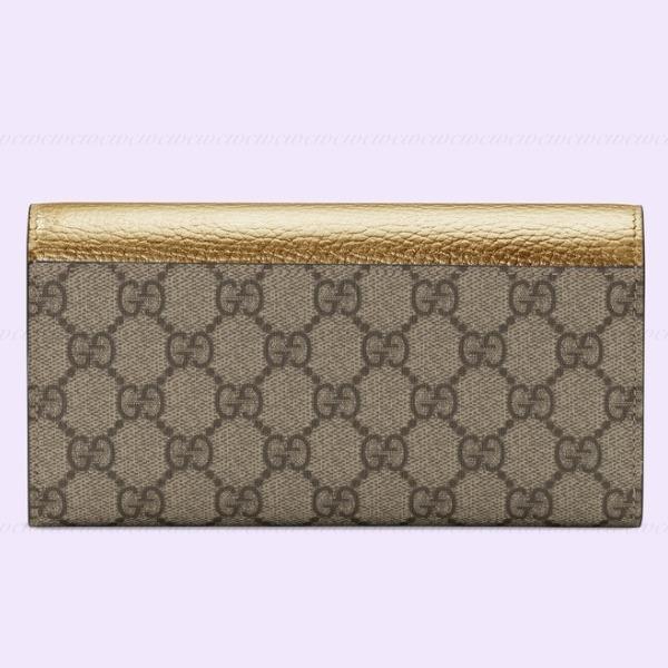 グッチ二つ折り長財布 ダブルG コンチネンタル 456116 AABGY 8658