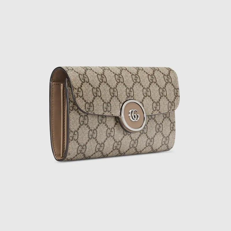 GUCCI PETITE GG コンチネンタルウォレット 二つ折り長財布 762167 92TIG 9770